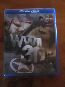 DVD BLU-RAY 3D WWII IN 3D HISTORY *** GREAT *** MUST SEE **** - Picture 1 of 2