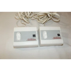 SUNBEAM ELECTRIC Manta Calefacción CONTROLADOR 3 Puntas Almohadilla DOBLE CONTROL, Estilo 54KQ - Imagen 1 de 5