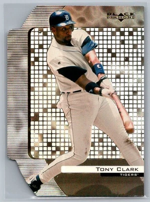 Upper Deck Black Diamond #R32 Tony Clark 2000 corte recíproco Foto 1 de 2