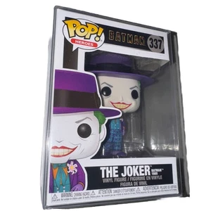 Funko Pop! Vinyl: DC Comics - The Joker Batman 1989 #337 W/ Protector - Picture 1 of 18