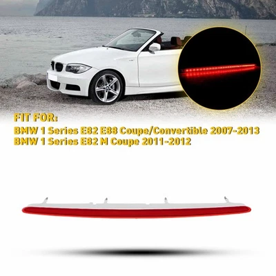 Светодиодный дымчатый третий стоп-сигнал для BMW 1 серии E82 E88 купе/кабриолет 07-13 - Изображение 1 из 4