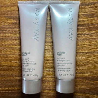Lot of 2 Mary Kay Timewise Repair Volu-Firm Foaming Cleanser 4.5 oz NEW - Image 1 of 3