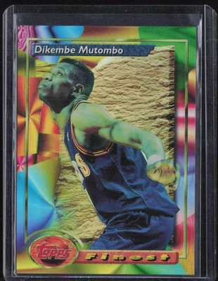 1993 Topps Finest Refractor #164 Dikembe Mutombo - Image 1 of 2