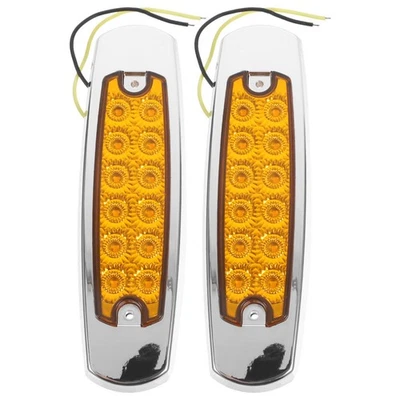  2 Pcs Feu De Gabarit Led Feux Latéraux Pour Camion Position Latéral - Photo 1/4