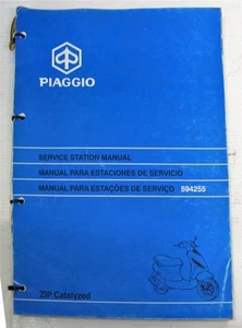 PIAGGIO Zip Catalyzed Scooter Owners Handbook c2000 #594255 05/00 - Picture 1 of 6