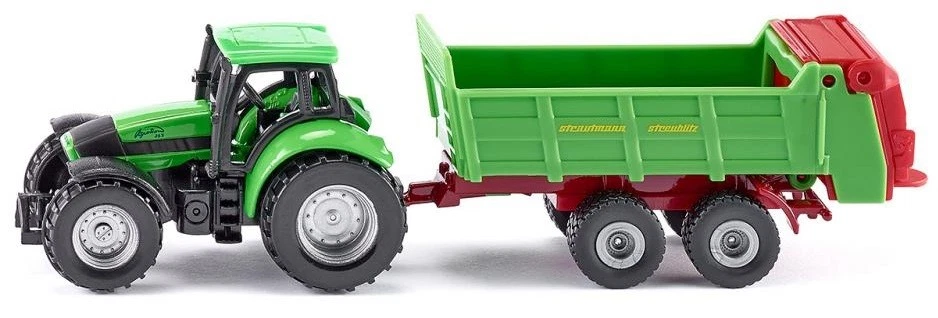 SIKU, DEUTZ Agrotron 265 a 2 assi STRAUTMANN - L.16,5 x L.3,5 x H.4 cm, ,  SI... - Immagine 1 di 1