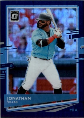 2020 Donruss Optic Pandora Blue #144 Jonathan Villar /99 - BB - Image 1 of 2