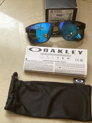 NUEVAS Gafas de Sol Oakley Holbrook XL Gris Humo POLARIZADAS PRIZM ZAFIRO Azul 9417-09 Foto 1 de 4