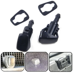Wiper Washer 2pcs Accessories Easy To Install Front Windshield Gaskets - Picture 1 of 12