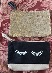 2 Stück Ipsy Damen Reise Kosmetik & Organizer Tasche Beutel Taschen - Bild 1 von 10