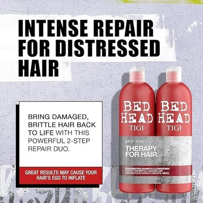Bed Head by TIGI Resurrection Shampoo & Conditioner Set - Deep Moisture Repair