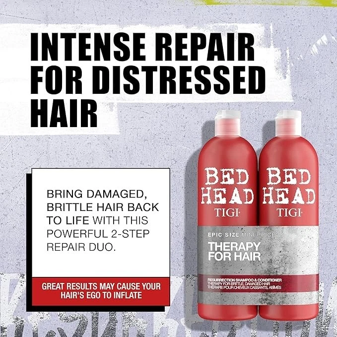 Bed Head by TIGI Resurrection Shampoo & Conditioner Set - Deep Moisture Repair