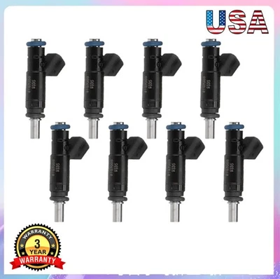 Juego de 8 inyectores de combustible para Jeep Grand Cherokee 2008-2009 Ram Dakota 2011 4,7 L V8 Foto 1 de 4