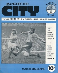 FA CHARITY SHIELD 1973 Manchester City v Burnley - Token removed - Picture 1 of 1