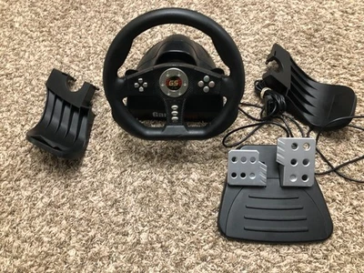 Volante y pedales GameStop BB-6344 Racing para Playstation 2 Foto 1 de 4