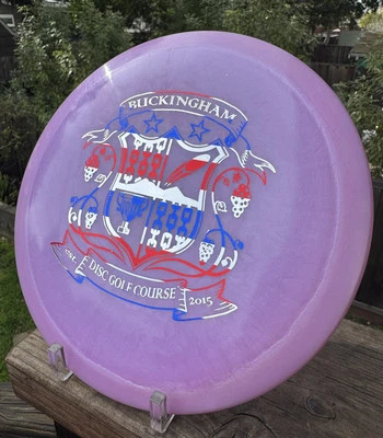 Legacy Pinnacle Patriot 174g Disc Golf New Pink Flag Foil  2015 Run - Image 1 of 4