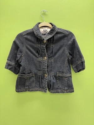 Chaqueta vaquera de manga corta Route 66 pequeña para mujer Foto 1 de 4