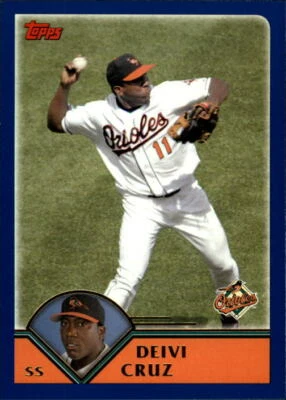 2003 Topps Traded  #T68 Deivi Cruz - NM-MT  - Image 1 of 2