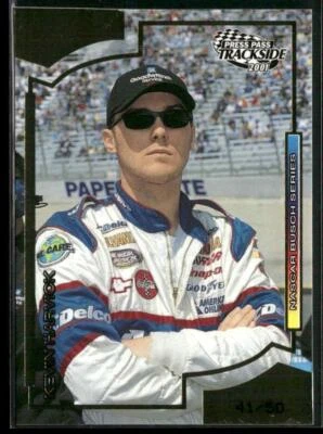 2001 Press Pass Trackside #53 Kevin Harvick Golden #/50 - Image 1 of 2