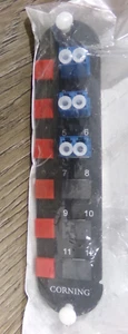Corning CCH-CP06-A9 LC Duplex 6 Fibers Closet Connector Housing (CCH) Panel, S5 - Picture 1 of 4
