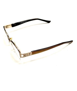 Sophia Loren Zyloware Eyeglasses "Frames Only" M257 Women's Brown Metal Full Rim - Picture 1 of 7