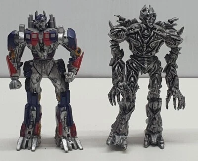 Optimus Prime & Megatron Transformers 2007 Keyring Figure No Ring Autobot - Image 1 of 4