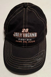 Joey Logano # 20 Nascar 2009  Cap Hat Strap Back Adjustable Home Depot First Win - Picture 1 of 7