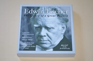 Edwin Fischer – The Legacy Of A Great Pianist / Music & Arts 2001 / 6CD Box Rar - Bild 1 von 3