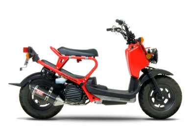 YOSHIMURA Honda RUCKUS/ZOOMER 2003-24 Race TRC Full Exhaust Carbon Fiber Muffler - Image 1 of 4