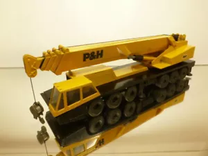 GESHA MOBILE TELESCOPE CRANE TR-1300 P&H - YELLOW+BLACK L27.5cm - GOOD CONDITION - Imagen 1 de 12
