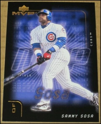 2002 Upper Deck MVP Sammy Sosa Baseball Card #177 Chicago Cubs NRMT - Image 1 of 3