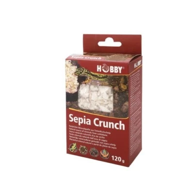 Hobby Sepia Crunch Flakes 120g Sepiaschale Natur Vögel & Reptilien Sepiaschalen - Bild 1 von 4