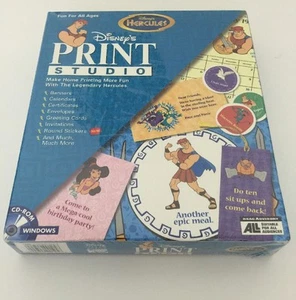 Disney Hercules Print Studio banners, envelopes calendars etc. Windows - Zdjęcie 1 z 4