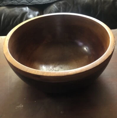 "Ensaladera de madera Pottery Barn 12""" Foto 1 de 4