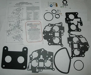 1977-82 CARB REPAIR KIT ROCHESTER 2 BARREL BUICK OLDS PONTIAC  CHEVY 6 & 8 CYL - Imagen 1 de 1