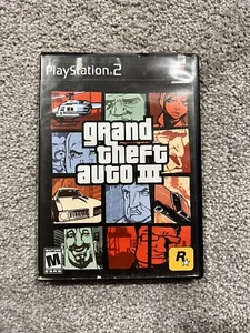 Grand Theft Auto 3 PS2 PlayStation 2 - Item And Box Only - Tested - Picture 1 of 3