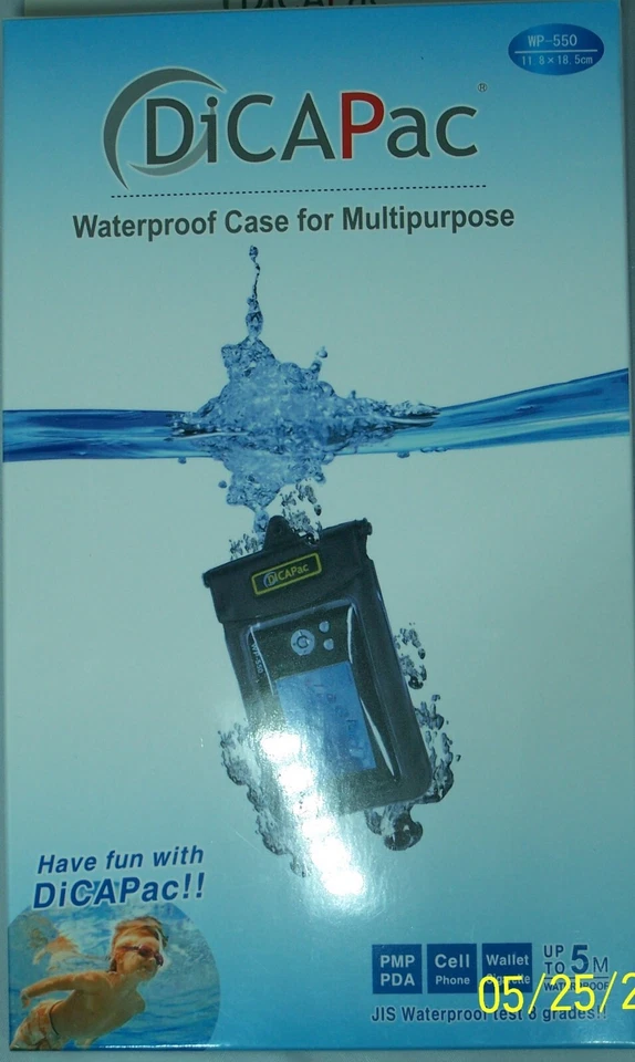 Funda Impermeable para Cámara Digital con ZOOM DiCAPac WP-550 - Envío GRATIS Foto 1 de 4