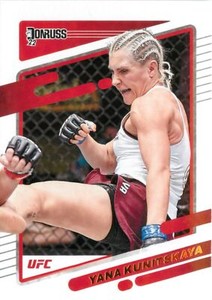 Yana Kunitskaya 2022 Donruss UFC Debut Edition 1st MMA Card #112 Bantamweight