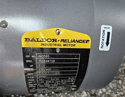 Baldor reliance JM3555 - Image 1 of 3