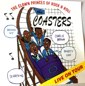 THE COASTERS - CLOWN PRINCE OF ROCK N ROLL LIVE ON TOUR CD - Picture 1 of 4