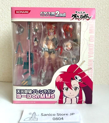 Figura de acción Yoko Littner on MMS 2nd Anime Gurren Lagann KONAMI 2007 de Japón Foto 1 de 4