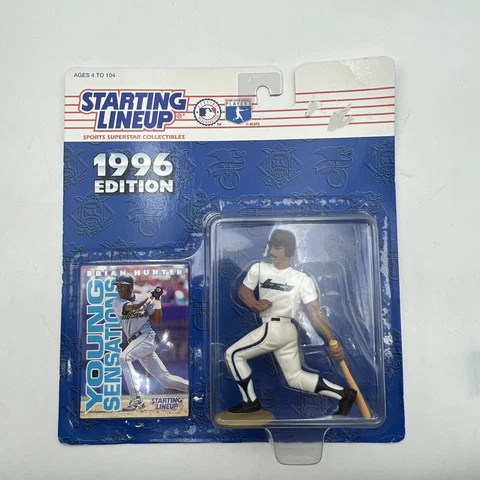 1996 MLB STARTING LINEUP YOUNG SENSATIONS HOUSTON ASTROS BRIAN HUNTER #68982 NOS Cover