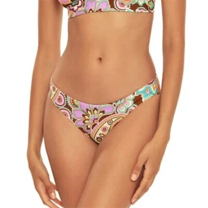 NWT Becca Floral Swim Top & Reversible Hipster Bikini Bottom Collection S, M - Picture 1 of 18