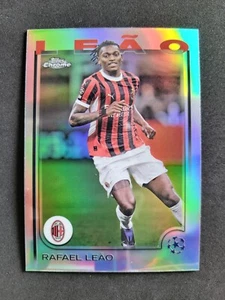 2024-25 Topps Chrome UEFA CC, Rafael Leao, Refractor, AC Milan - Bild 1 von 2