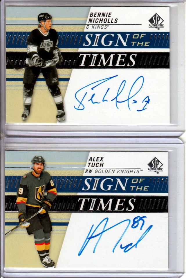  2019-20 SP Authentic Sign of the Times Alex Tuch AUTO - Vegas Golden Knights - Image 1 of 1