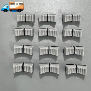 12 PIEZAS Tapa de perno deslizante recto para Yamaha Allen & Heath Soundcraft gris - Imagen 1 de 5