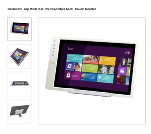 GeChic ON-LAP 1502i Touch Screen Monitor Touch Life Neu incl. Originalverpackung - Afbeelding 1 van 6