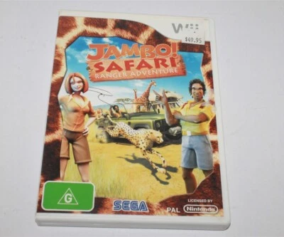 Nintendo Wii Jambo! Safari Ranger Adventure Game 2009 PAL - Image 1 of 4