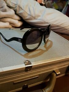 Señoras Medio Marco de Metal Concha Gris Tint Lente CE Gafas de sol UV400 SS50
