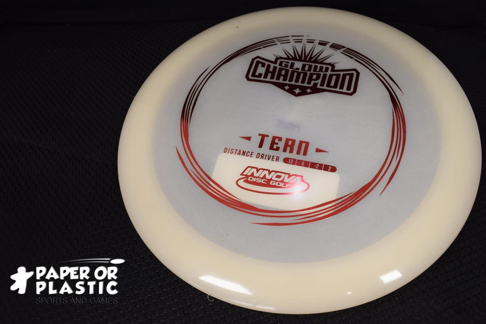 Innova Glow Champion TERN Disc Golf 175 G Distance Driver Glow NEW Red Stamp - Image 1 of 1